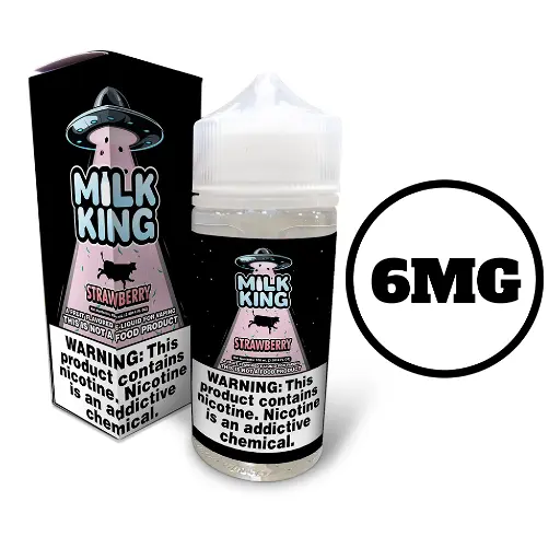 [Q-2858] MILK KING 6MG 100ML (STRAWBERRY)