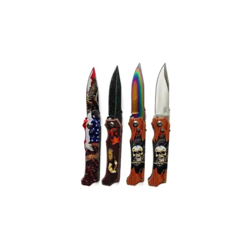 [Q-1704] DEFENSE KNIFE SKULL BASE MULTI DESIGN (LORD SKULL BASE)