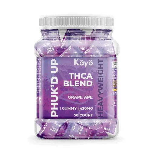 [Q-4263-02] Phuk'd Up 50ct JAR THC-A (Grape Ape)