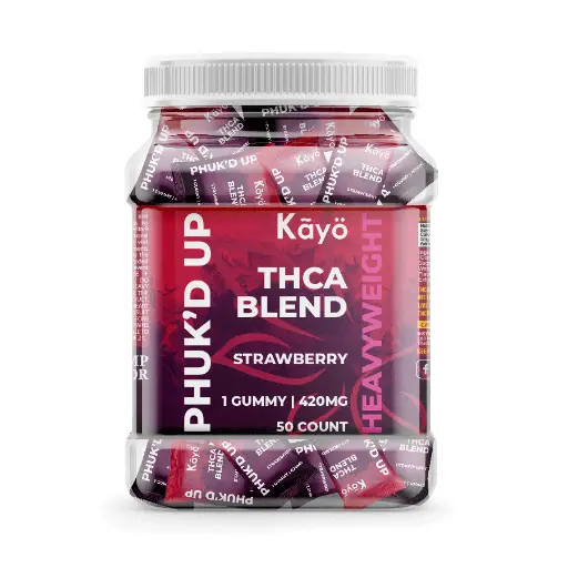 [Q-4263-06] Phuk'd Up 50ct JAR THC-A (Strawberry Cough)