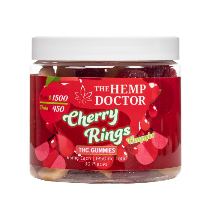 HEMP DOCTOR 1950mg 30ct Gummy Jar DELTA-8 DELTA-9