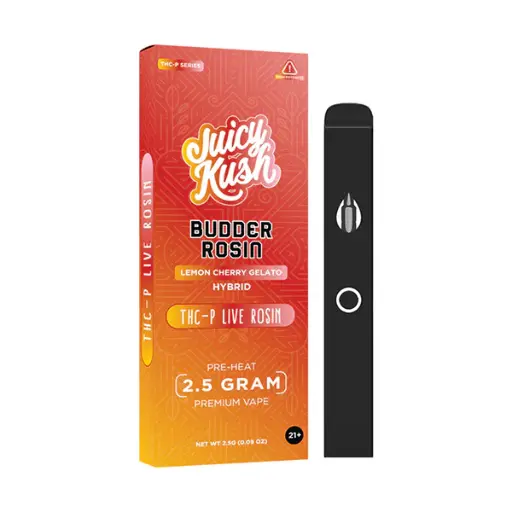 [Q-4258-01] Juicy Kush 2.5g Disposable THC-P (Lemon Cherry Gelato)