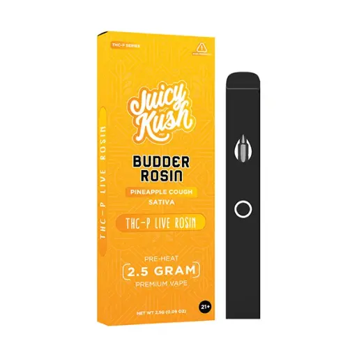 [Q-4258-02] Juicy Kush 2.5g Disposable THC-P (Pineapple Cough)