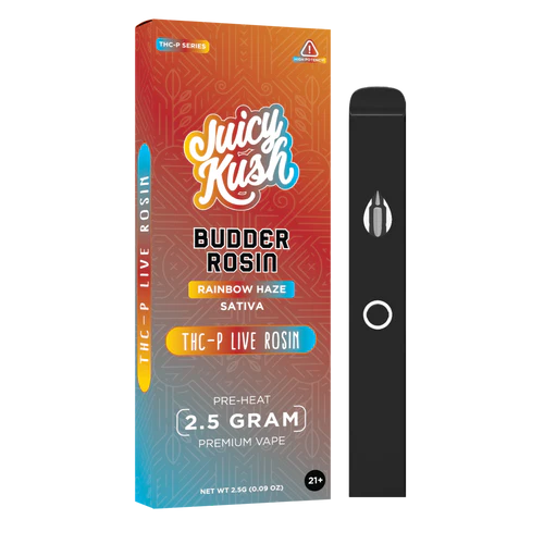 [Q-4258-04] Juicy Kush 2.5g Disposable THC-P (Rainbow Haze)