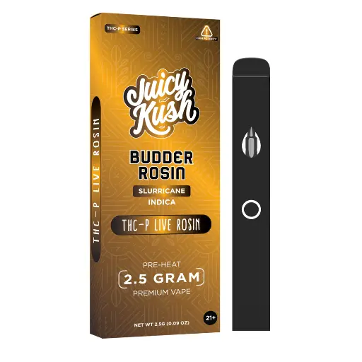 [Q-4258-05] Juicy Kush 2.5g Disposable THC-P 5PK a Box (Slurricane)