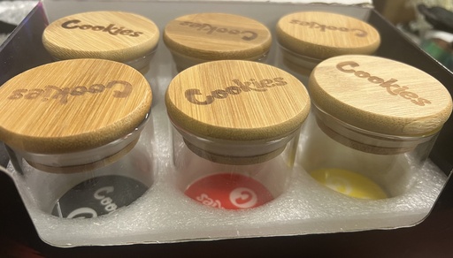 [Q-4274-02] RG R&M COOKIES JAR 6PK DISPLAY  (LARGE)