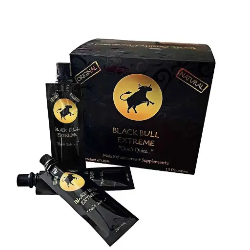 [Q-4285-02] HONEY ENHANCEMENT BULL 15POUCHES  (Black)