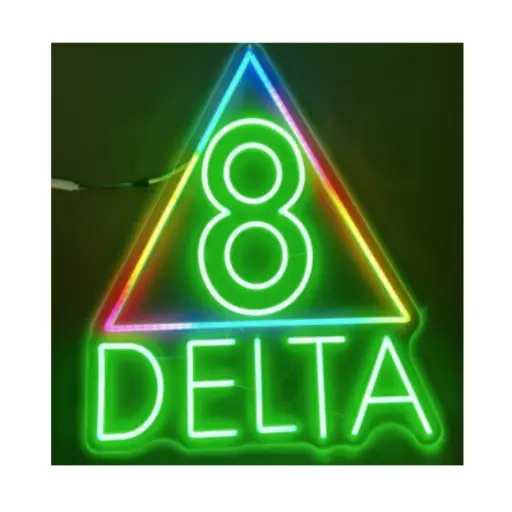 [Q-4291-02] WINDOW SIGN LED NEON  (DELTA 8)