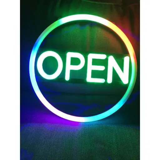 [Q-4291-06] WINDOW SIGN LED NEON  (OPEN)