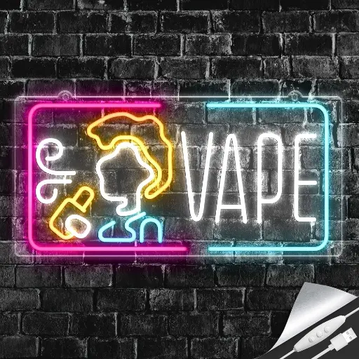 [Q-4291-08] WINDOW SIGN LED NEON  (VAPE)