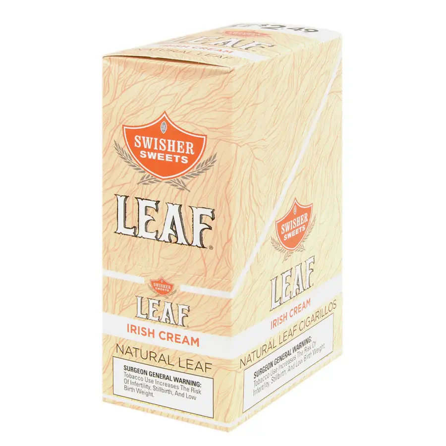 [Q-3648-05] SWISHER SWEET LEAF 3/2.49 10/3PK (Irish Cream)