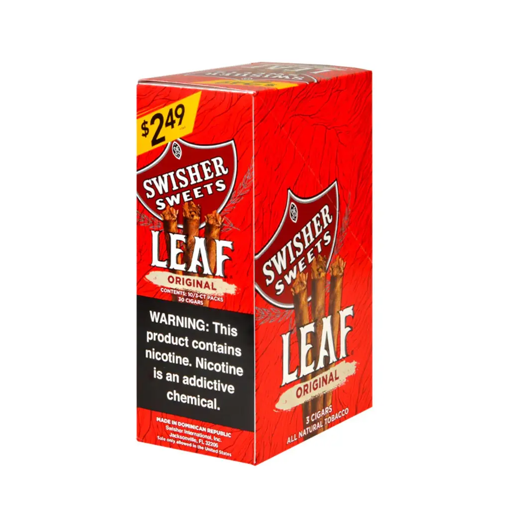 SWISHER SWEET LEAF 3/2.49 10/3PK