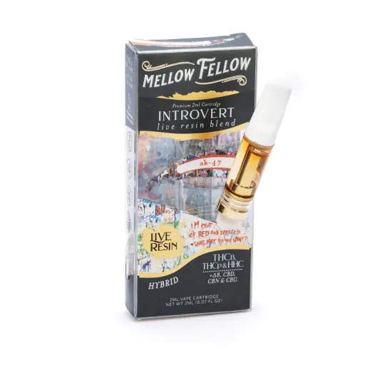 [Q-4320-05] Mellow Fellow 1ML Cart Live Rosin (Ak-47)