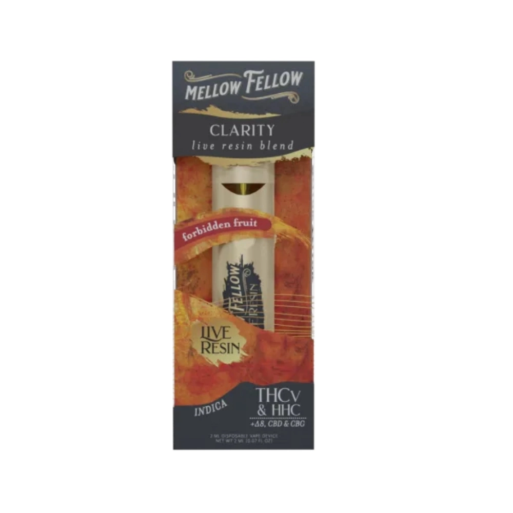 [Q-4321-04] Mellow Fellow 2ML Disposable Live Rosin  (Forbidden Fruit)