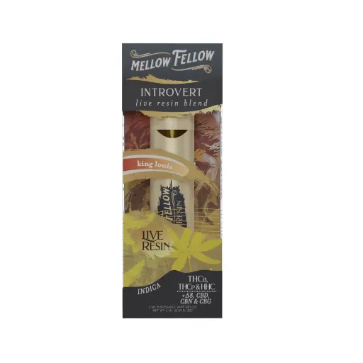 [Q-4321-06] Mellow Fellow 2ML Disposable Live Rosin  (King Louis)