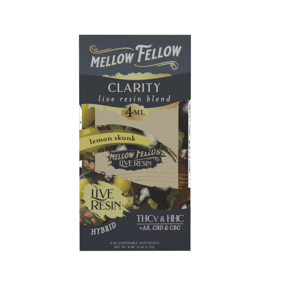 [Q-4324-06] Mellow Fellow 4ML Disposable Live Rosin (Lemon Skunk)