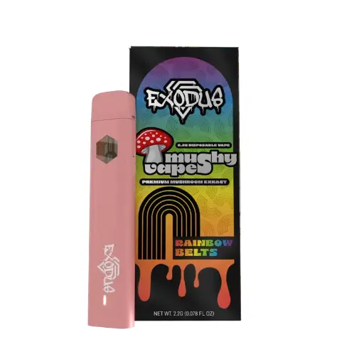 [Q-4331-02] EXODUS Mushroom Disposable Vape 2.2G (Rainbow Belts)