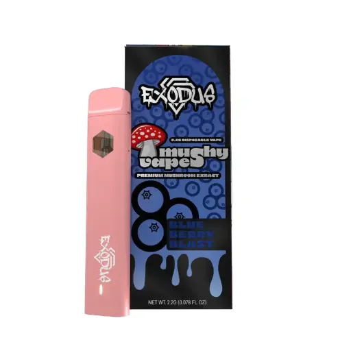 [Q-4331-04] EXODUS Mushroom Disposable Vape 2.2G (Blueberry Blast)