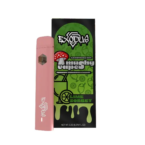 [Q-4331-12] EXODUS Mushroom Disposable Vape 2.2G (Lime Sorbet)