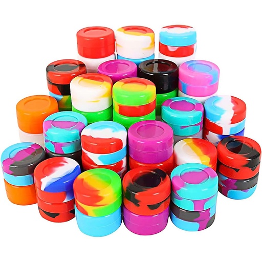 [Q-4337-03] SILICONE CONTAINER CIRCULAR  (5ML)