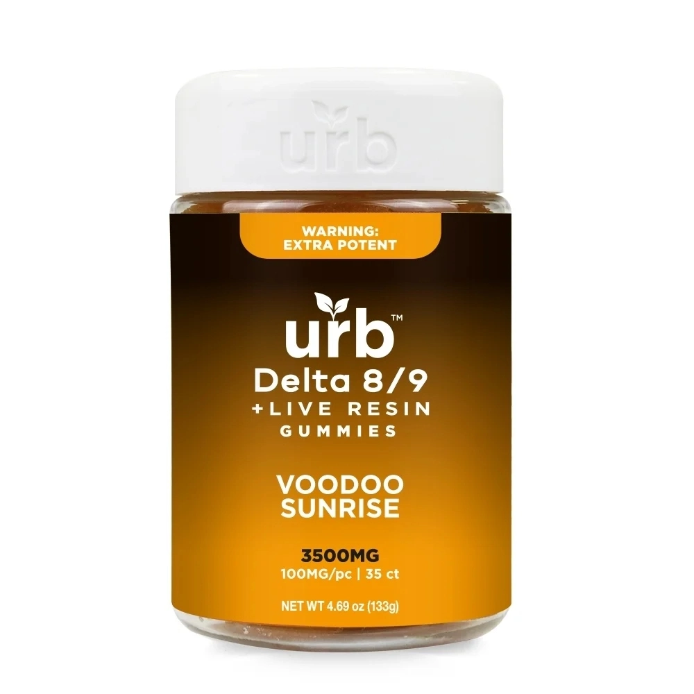 [Q-4369-07] LIFTED MADE URB 3500MG D8/D9 GUMMIES (Voodoo Sunrise)