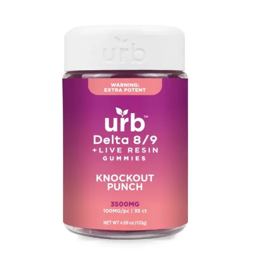 [Q-4369-08] LIFTED MADE URB 3500MG D8/D9 GUMMIES (Knockout Punch)