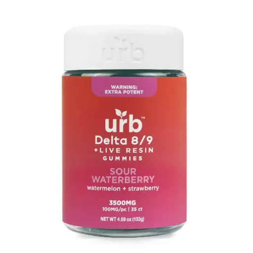 [Q-4369-11] LIFTED MADE URB 3500MG D8/D9 GUMMIES (Sour Waterberry)