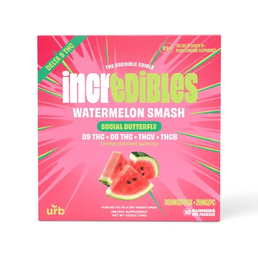 [Q-4395-02] URB Incredibles 20mg Gummies (Watermelon Smash)