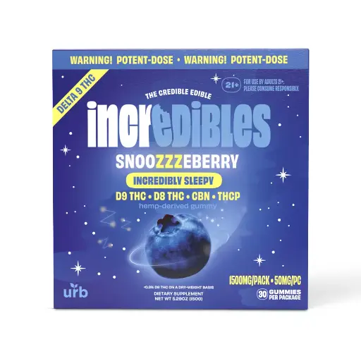 [Q-4396-01] URB Incredibles 50mg Gummies (Snoozzzeberry)