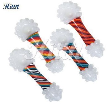 5 inches American colors hand pipe with Hittn logo mixed colors