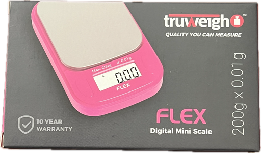 [Q-3730-02] TRUWEIGH FLEX MINI SCALE 200G X 0.01G  (Pink)