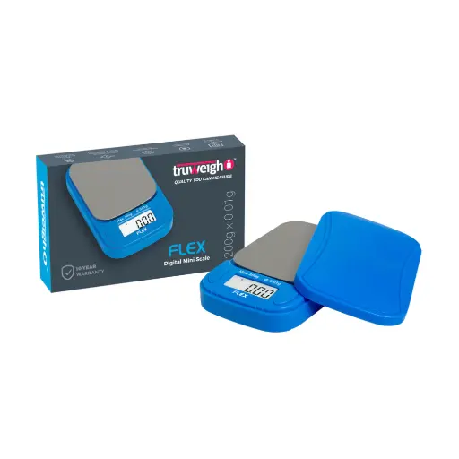 [Q-3730-05] TRUWEIGH FLEX MINI SCALE 200G X 0.01G  (Blue)