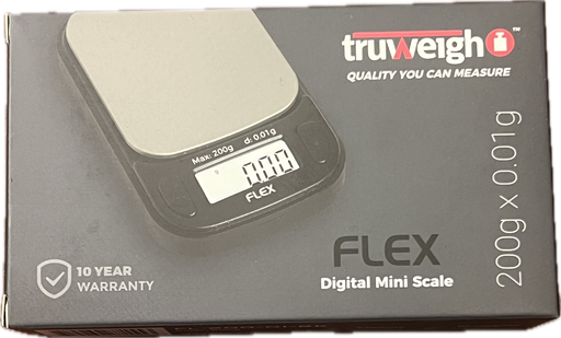 [Q-3730-06] TRUWEIGH FLEX MINI SCALE 200G X 0.01G  (Black)