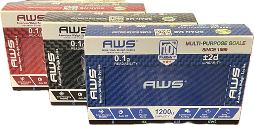 [Q-1283-04] AWS SIGNATURE SERIES 1200 X 0.1G  (Silver)