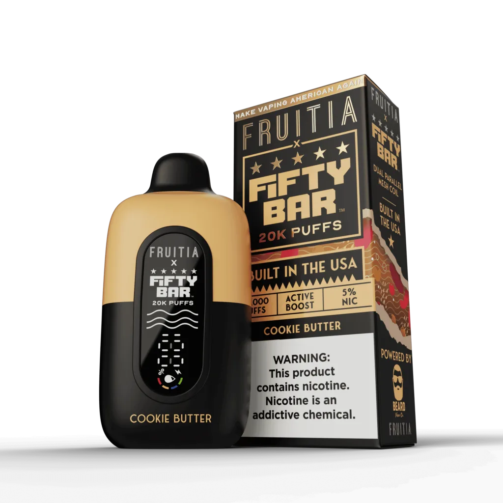 Fifty Bar FRUITIA 20K Puffs 5pk