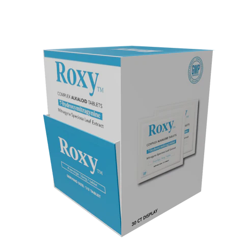 Roxy Complex Alkaloid Tablets 7 Hydroxymitragynine 2pk 30ct