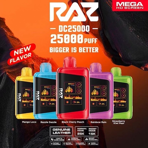 [Q-4473-10] Raz LTX 25K 16ML (bangin Sour Berries)