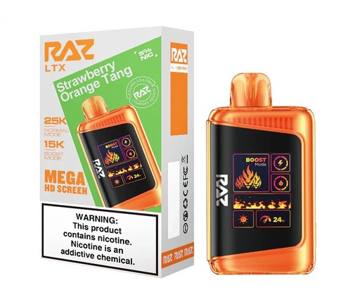 [Q-4473-12] Raz LTX 25K (Strawberry Orange Tang)