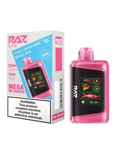 [Q-4473-20] Raz LTX 25K (Pink Lemonade Minty O's)