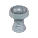 [Q-2595-02] HOOKAH B.Y.O. BLACKSTONE BOWL TWO TONE (Gray)