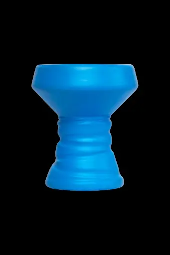 [Q-2595-04] HOOKAH B.Y.O. BLACKSTONE BOWL TWO TONE (Blue)