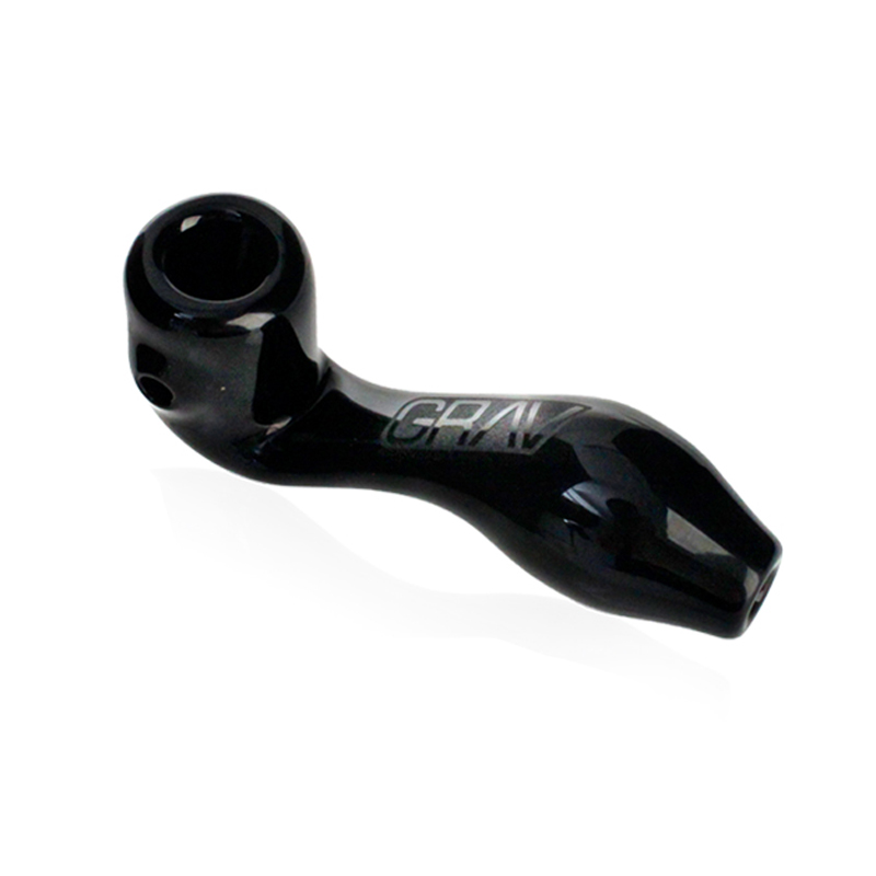 GRAV 3.5" MINI CLASSIC SHERLOCK HAND PIPE WITH ORIGINAL BOX AND MIXED COLOUR