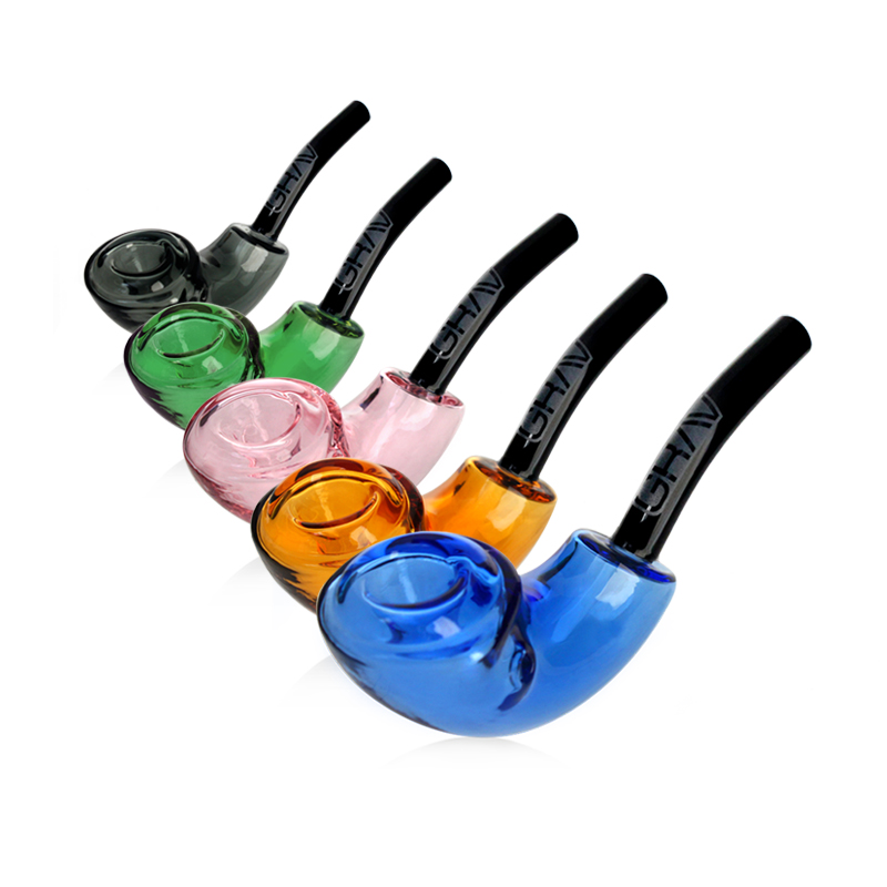 GRAV 5.3" ROCKER SHERLOCK HAND PIPE MIX COLOURS