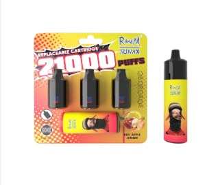 [Q-4522-07] TORNADO SUNAX POD 7000 PUFF   (RED APPLE LEMON)