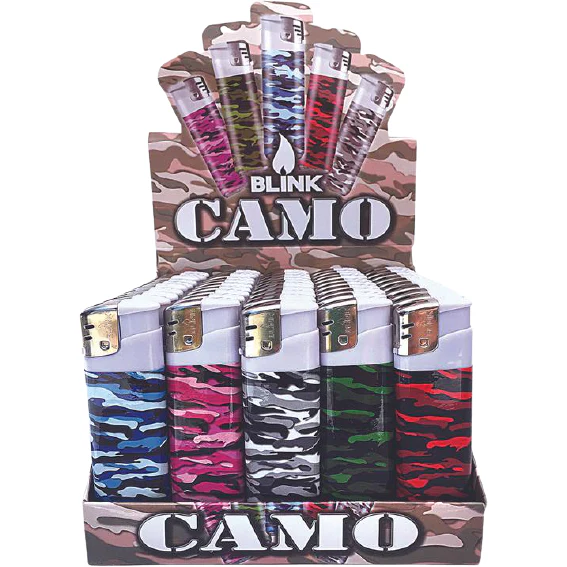 BLINK CAMO ELECTRIC LIGHTER 50ct