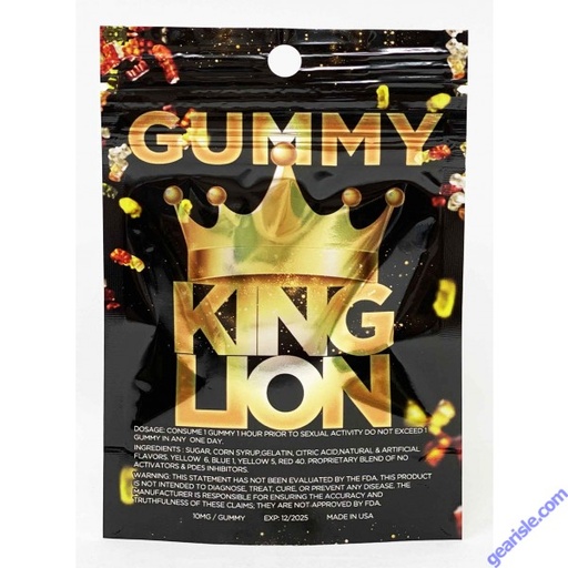 [Q-1875] ENHANCEMENT GUMMIES 24PK (KING LION DOUBLE)