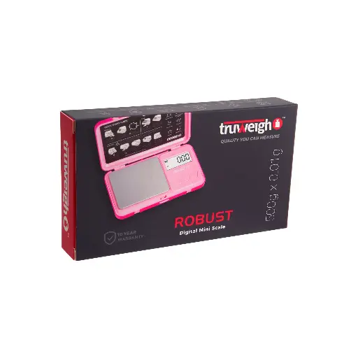 [Q-4563-01] SCALE TRUWEIGH ROBUST MINI 500GX0.01 (Pink)