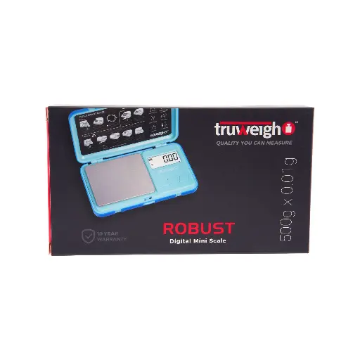 [Q-4563-02] SCALE TRUWEIGH ROBUST MINI 500GX0.01 (Blue)