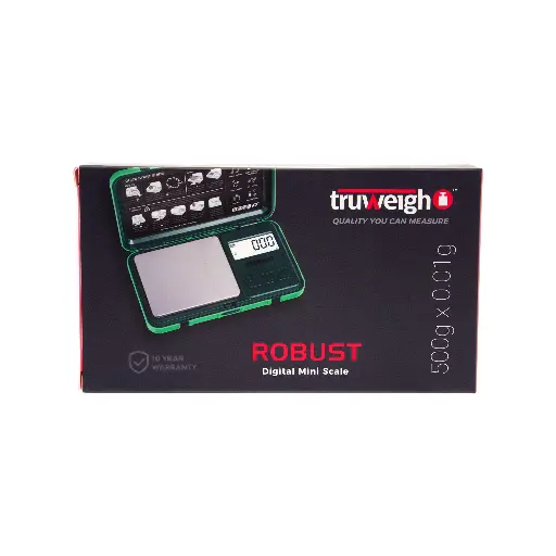 [Q-4563-03] SCALE TRUWEIGH ROBUST MINI 500GX0.01 (Green)