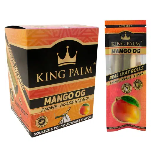 [Q-4546-09] KING PALM CONES MINI 2PK 20CT  (Mango OG)